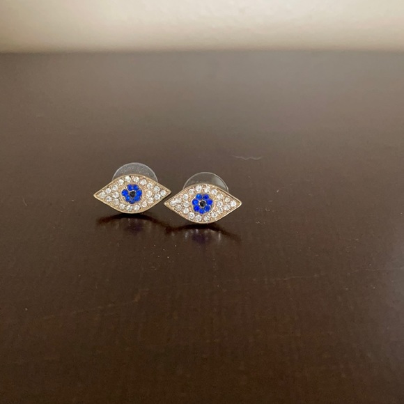Evil eye earrings - Picture 2 of 3